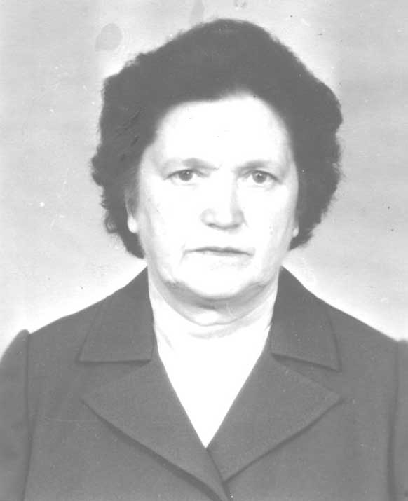 Л.В. Фролова - начальник станции Лукоянов, 1982 г.