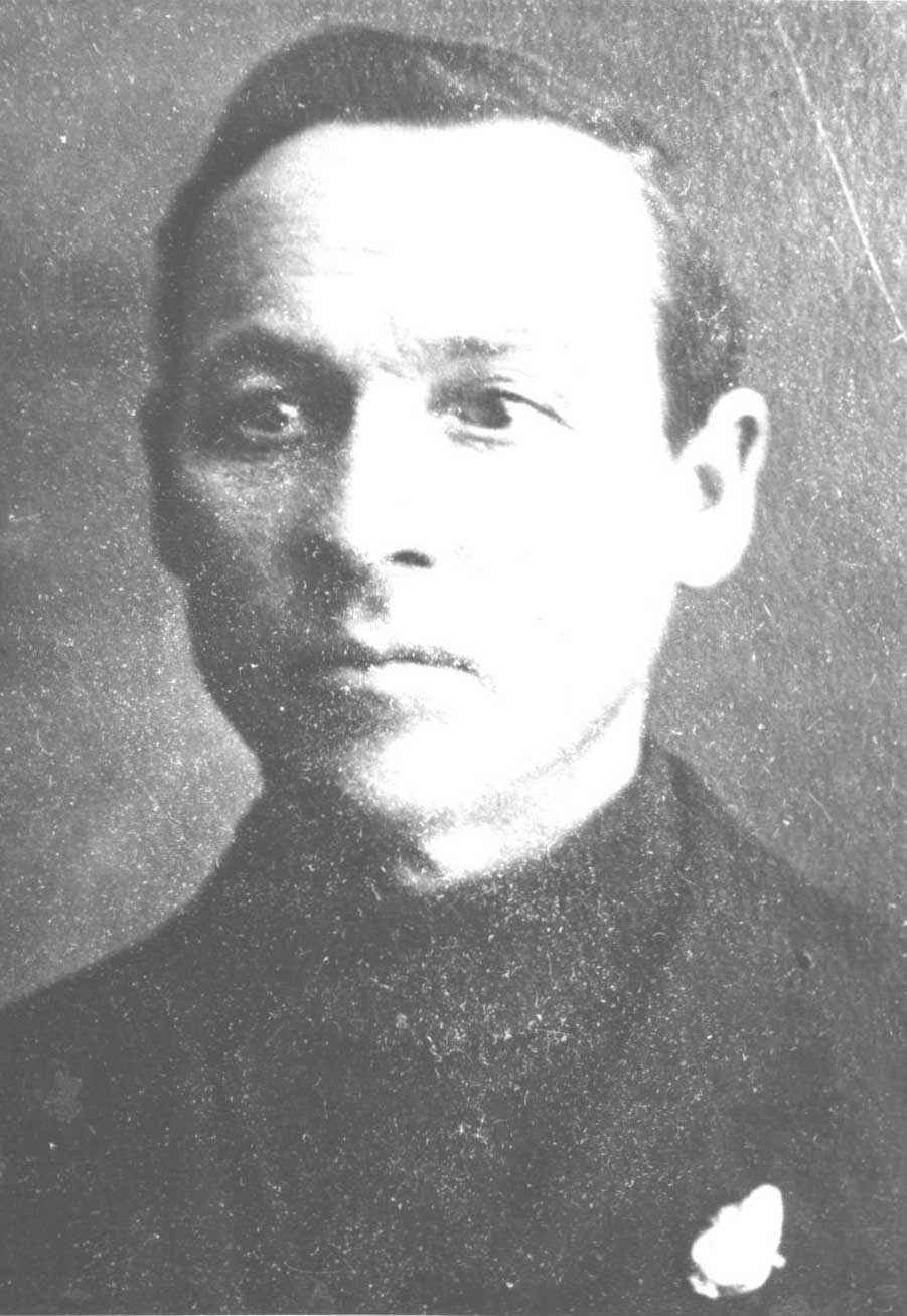 И.Н. Потапов - слесарь депо, 1940 г.